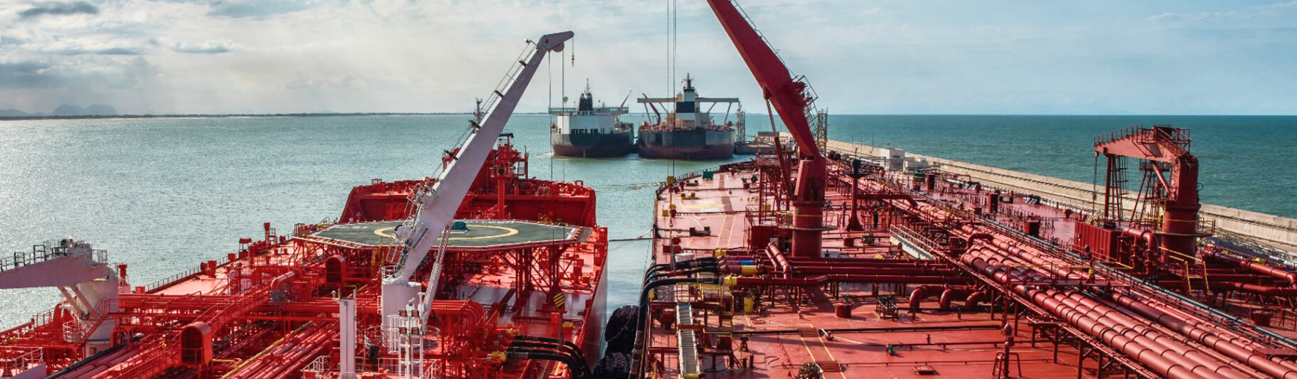 De-bunkering services are offered on the East Coast of India
